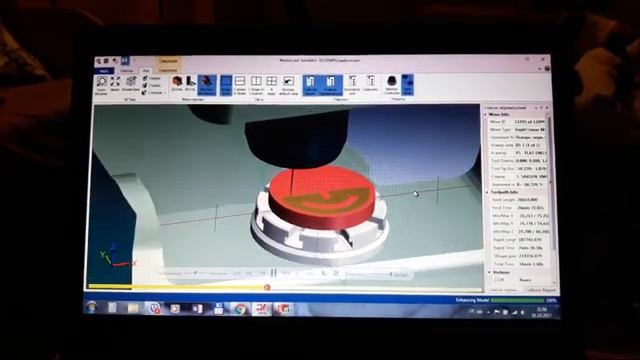 Плунжерное фрезерование "Mastercam 2018" смотреть онлайн