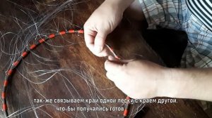 Забытый многими и самый простой способ плетения рыболовного подсака без всяких инструментов!