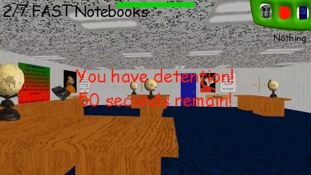 Baldi's Basics SUPER FAST EDITON V1.6 смотреть онлайн