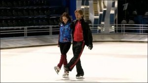 Ирина Медведева и Повилас Ванагас. Тренировка. Фрагмент выпуска от 08.12.2013