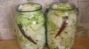 Капуста маринованная на зиму