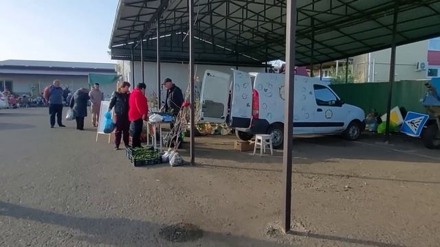 Поездка к друзьям в станицу Каневскаю, Привольную. Ярмарка, Центральный рынок.