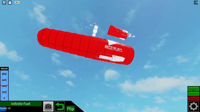 THE BIGGEST BUILD IN ALL OF PLANE CRAZY?! [ROBLOX] смотреть онлайн