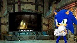 Sonic reacts to Cartoon Cat run away