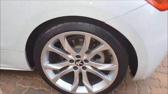 Peugeot RCZ Wide Rear tires & rims смотреть онлайн