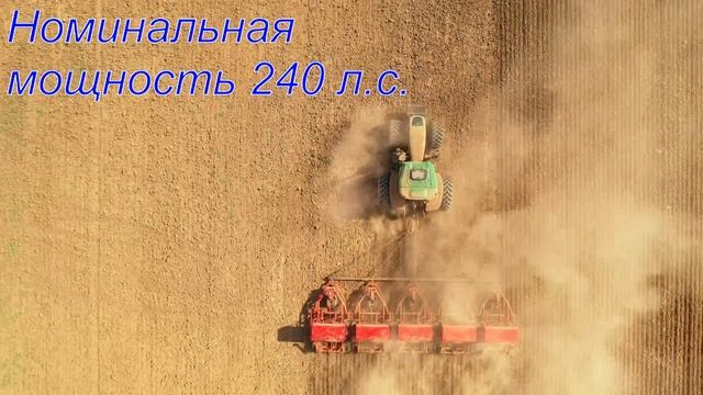 Трактор CHANGFA 240 л.с. на полях Акмолинской области смотреть онлайн