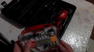 Гравер Wortex MG 3218 E - набор для чистки и полировки .
