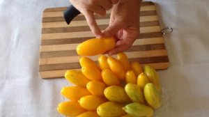 Томат -"Банан жёлтый"