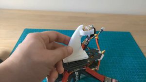 Держатель модуля GPS Matek M8Q-5883 для дрона/Holder of Matek GPS M8Q-5883 module for drone