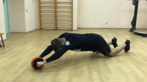 Силовые тренировки с роликом для пресса Walrus Jock