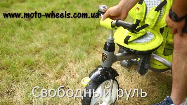 Велосипед-коляска azmut Trike Т-500 Modi с поворот.сидением 6в1 смотреть онлайн