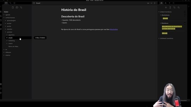 Como usar o Obsidian para fazer Anotações de Estudo смотреть онлайн