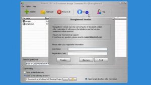 Let's have a look at Aostsoft PDF to Document Image Converter Pro