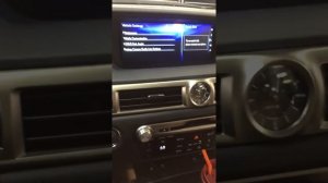 Lexus GS 350 2019 reset maintenance dash and navigation screen