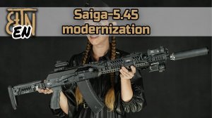 Saiga 5.45 modernization