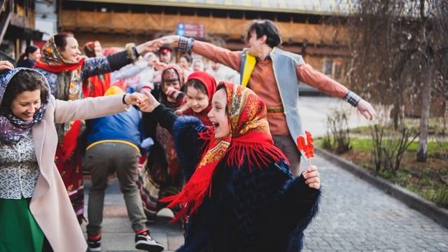 Съемки на Вербное воскресенье