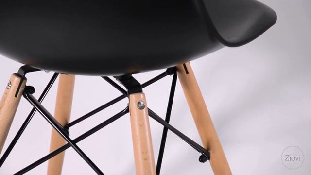 Eames DSW Style Shell Chair & Dining Set from Ziovi смотреть онлайн