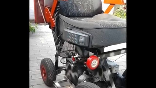 Самодельное электрокресло для инвалидов
