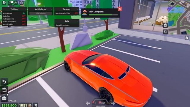 Roblox: Taxi Boss Script | Autofarm + Inf Cash смотреть онлайн