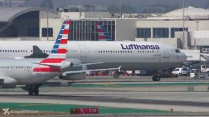 20 MINS of Landings & Takeoffs at LAX | Los Angeles Airport Plane Spotting