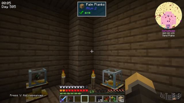 История круглой комнаты. Майнкрафт с модами 1.16.5. Sons of the Sand - серия 26 смотреть онлайн