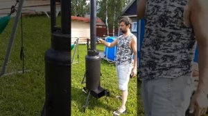 Котёл для нагрева воды в бассейне. Печь для бассейна.  Котёл для бассейна.