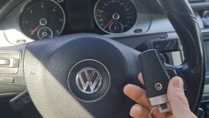 Чип Ключ Фольксваген Пассат в кузове б7 изготовление дубликата автоключа зажигания