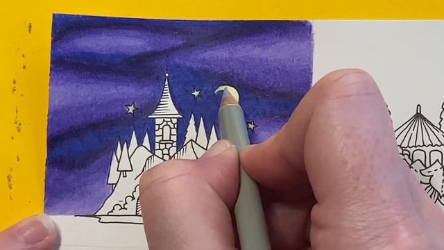 Colour and chat part 1 Johanna basford small victories using arrtx pencils смотреть онлайн