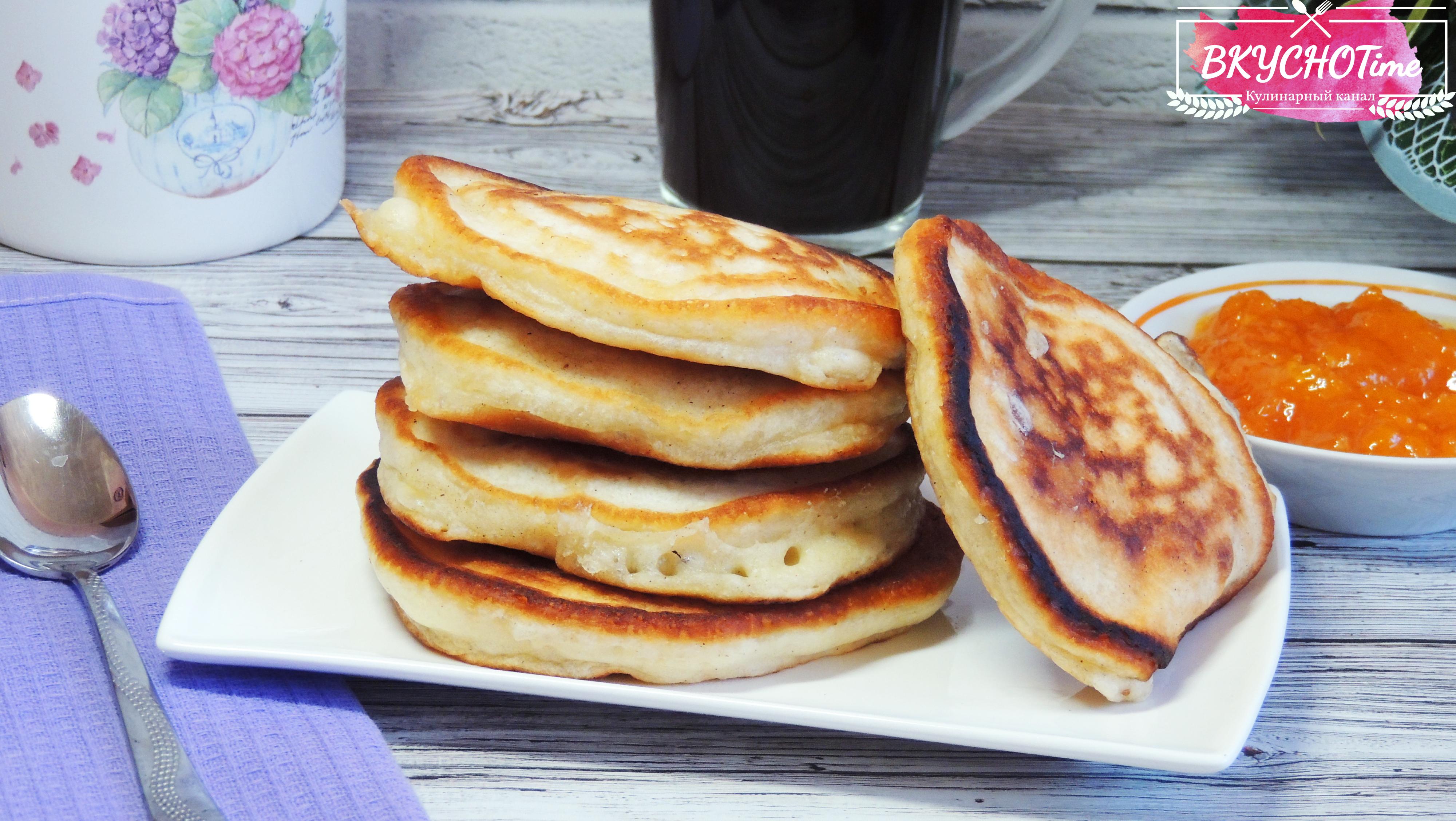 Пышные оладьи на ряженке. Рецепт оладий / как приготовить оладьи