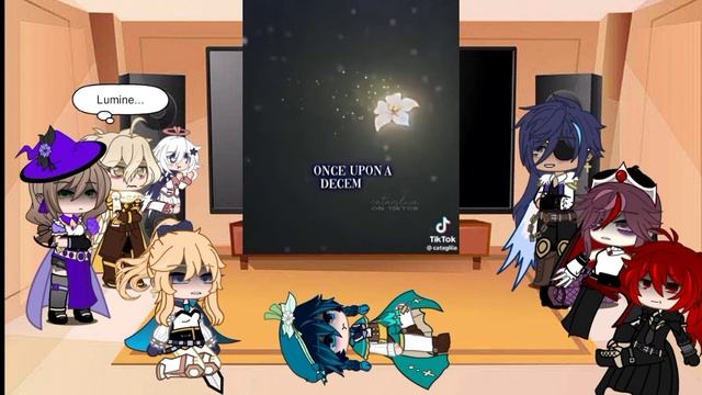 mondstadt (+Paimon and Aether) react to Kaeya [ENG+ITA) {First video}