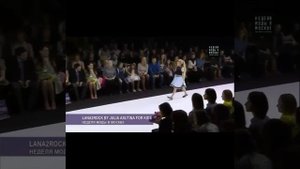 Мой дебют на Неделе Высокой моды в Москве. Дефиле юных моделей.