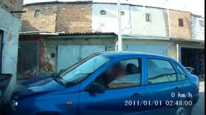 Краш тест Лада Калина