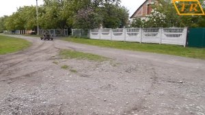 Багги с двигателем от скутера 125СС# первый выезд