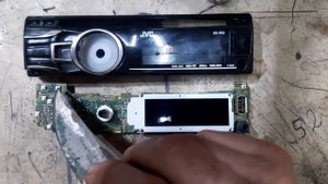 ремонт магнитолы  JVC  KD-R53