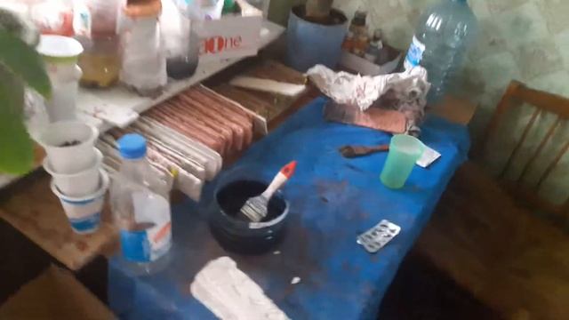 Изготовление гипсового камня в городской квартире на лоджии. смотреть онлайн