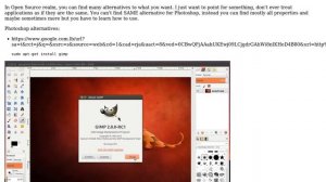 Ubuntu: Alternatives to Photoshop and Illustrator