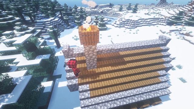 Winter Cabin minecraft (Tutorial): Зимний домик в Майнкрафт смотреть онлайн