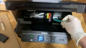 прочистка печатающей головки epson промывка