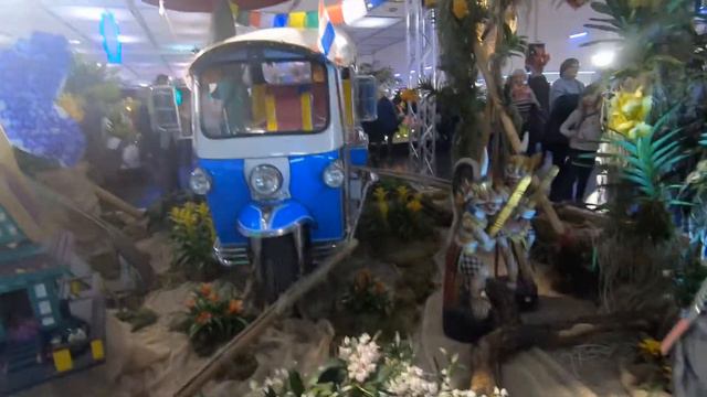 Dresden International orchid show - Orchideengarten Karge stand смотреть онлайн