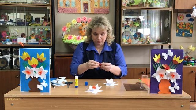 Мастер-класс "Весенняя композиция" смотреть онлайн