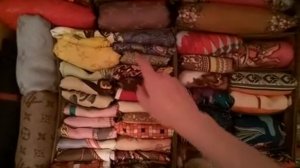 Система хранения шарфов и платков 2018.