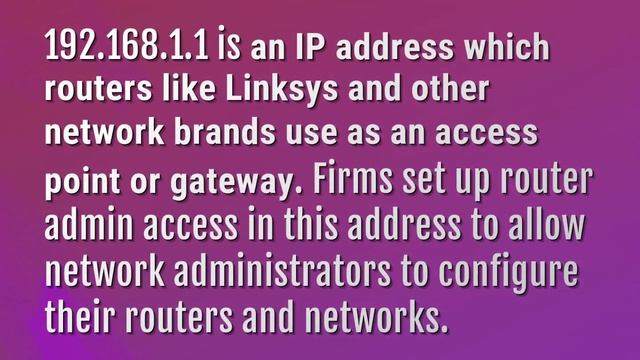 What is the 192.168 1.1 IP address? смотреть онлайн