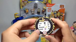 МИНЬОНоМАРАФОН - Сюрпризы Гадкий Я 3 АГНЕС НА ЕДИНОРОГЕ Карточки МАГНИТ Mineez ЧИПИКАО Unboxing TOY