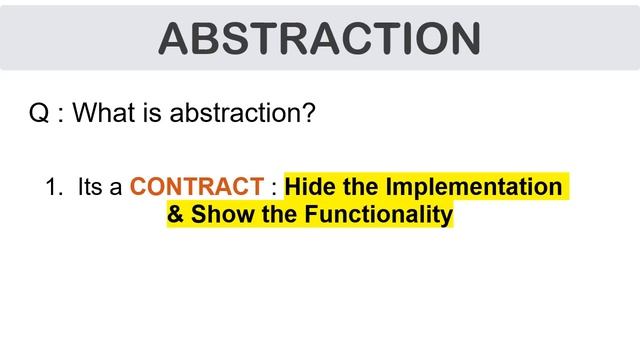What is ABSTRACTION in java? ||(हिंदी) || Real Time Eg. || CODE|| Abstract class vs Interface || I. смотреть онлайн