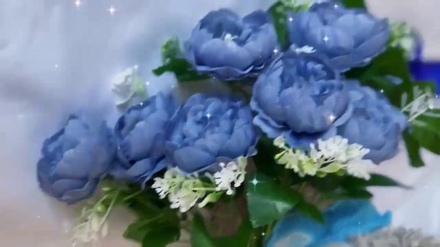 Искусственные цветы, пионы смотреть онлайн