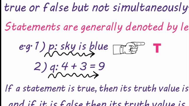 Statement in logic