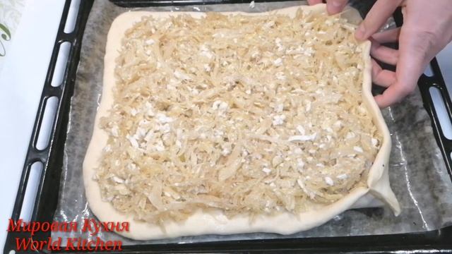 Даже кушать жалко Вязаный Пирог с капустой. смотреть онлайн