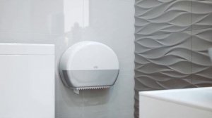 Tork диспенсер для туалетной бумаги в мини-рулонах, 555000 видео в интерьере