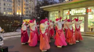 Харинама в Санкт-Петербурге 22.01.2023, Вокзал 1853