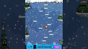 Doodle Jump Christmas Special Review - iOS Gameplay (iPhone, iPad, Android)